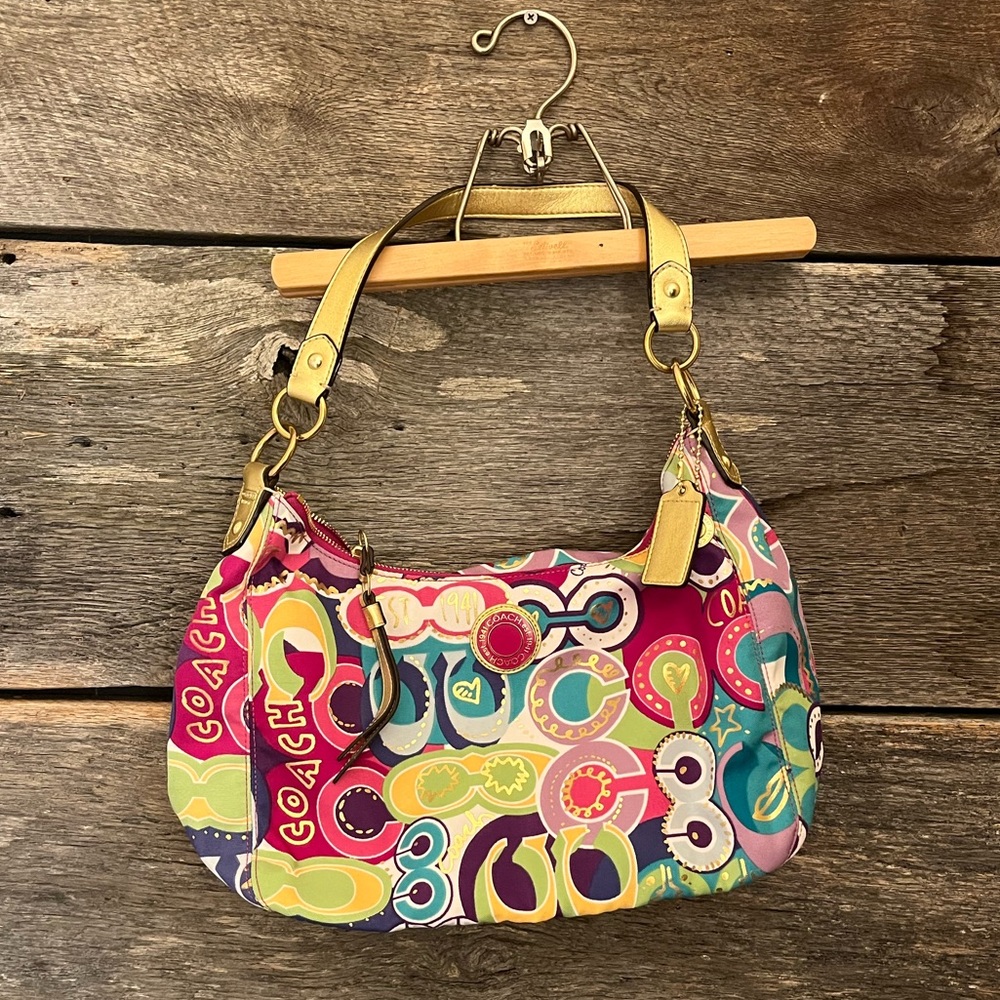 Colorful Coach Purse